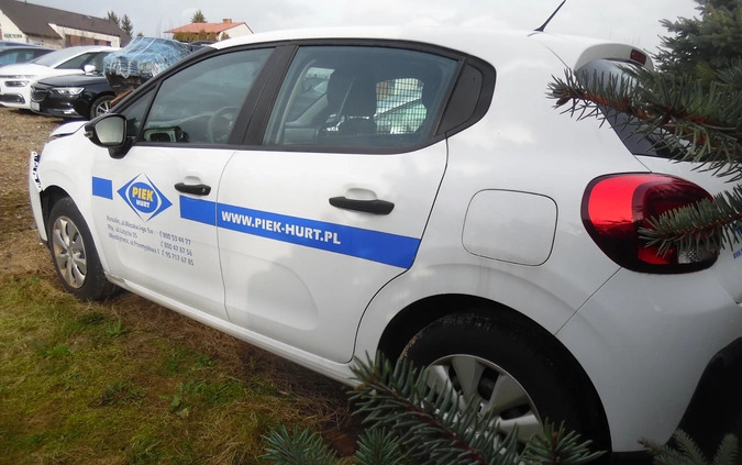 Citroen C3 cena 10900 przebieg: 287600, rok produkcji 2017 z Jedlicze małe 254